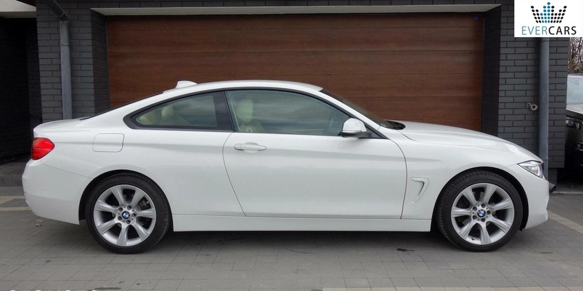BMW Seria 4 cena 82900 przebieg: 121000, rok produkcji 2014 z Lubawa małe 436